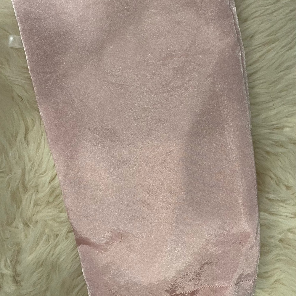 Superdown Blush Satin Cargo Trousers - Picture 4 of 5